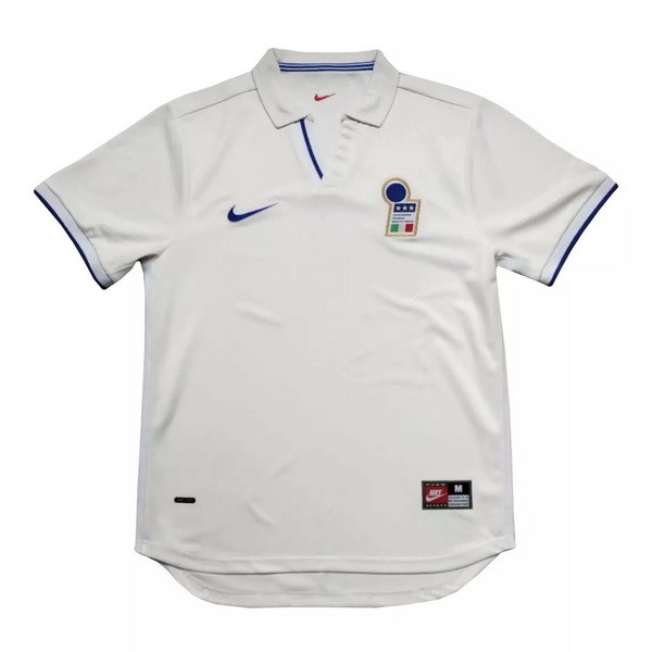 Camiseta Italy Replica Segunda Ropa Retro 1998 Azul